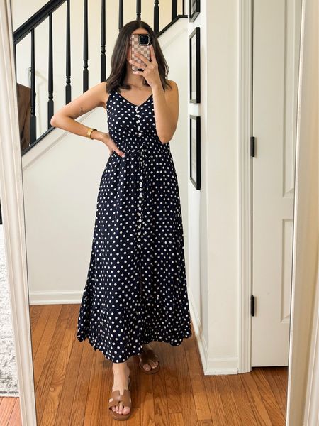 Maxi polka dots dress from Amazon
Wearing size small
Love this dress!!! Use code 30FYQ3QJ for an extra 10% off 