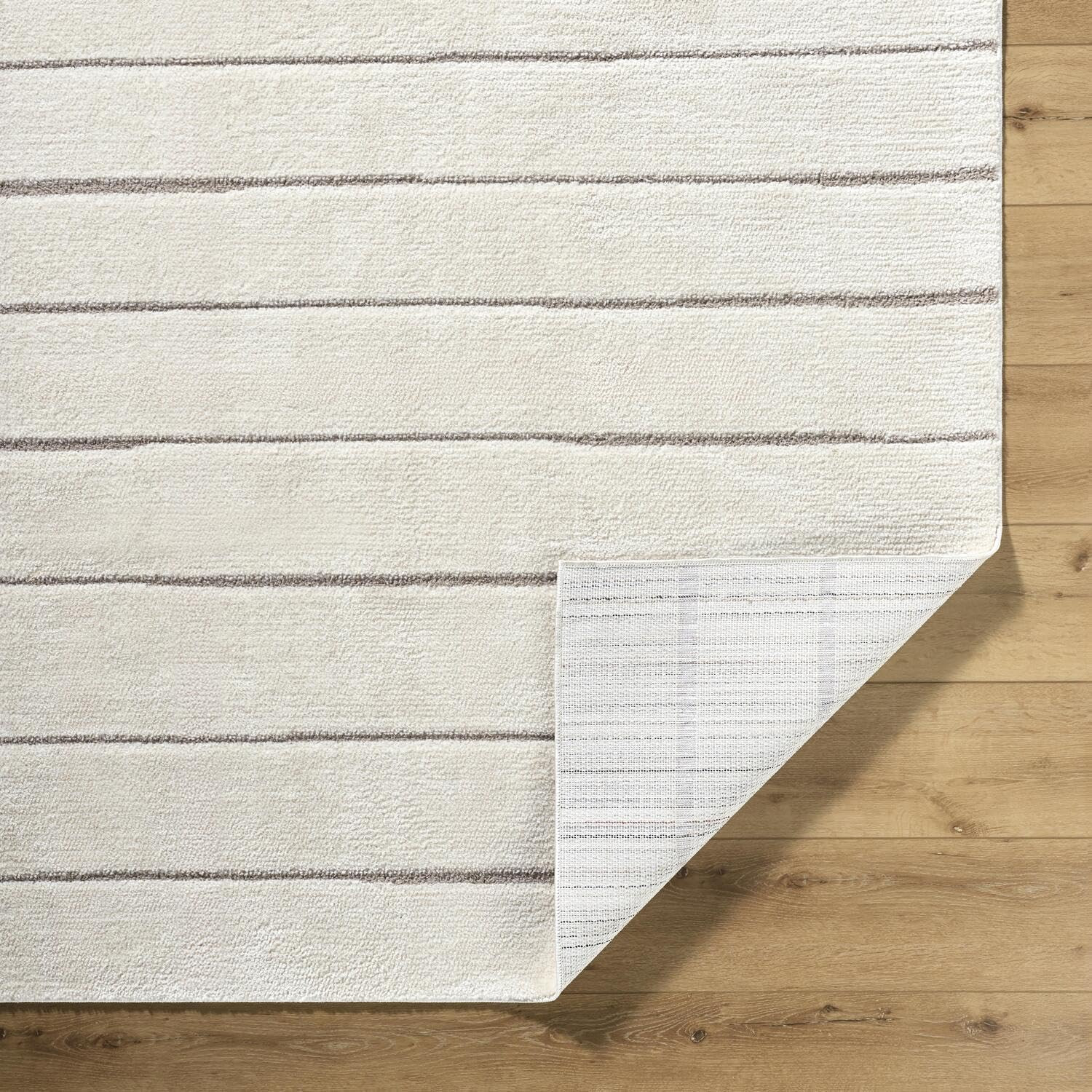 Livabliss x Our PNW Home Cascade Global Striped Area Rug, 12' x 15', Ivory/Taupe | Amazon (US)