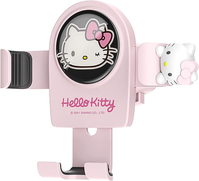 Cute Phone Mount for Car, Pink Cat Air Vent Clip Car Phone Holder Mount Fit for All Cell Phone, P... | Amazon (US)