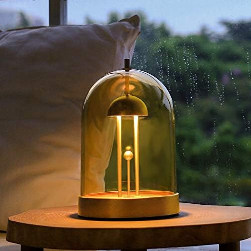 Tubicen LED Cordless Table Lamp, 4000mAh USB Rechargeable Battery Lamp, Modern Bedside Nightstand... | Amazon (US)