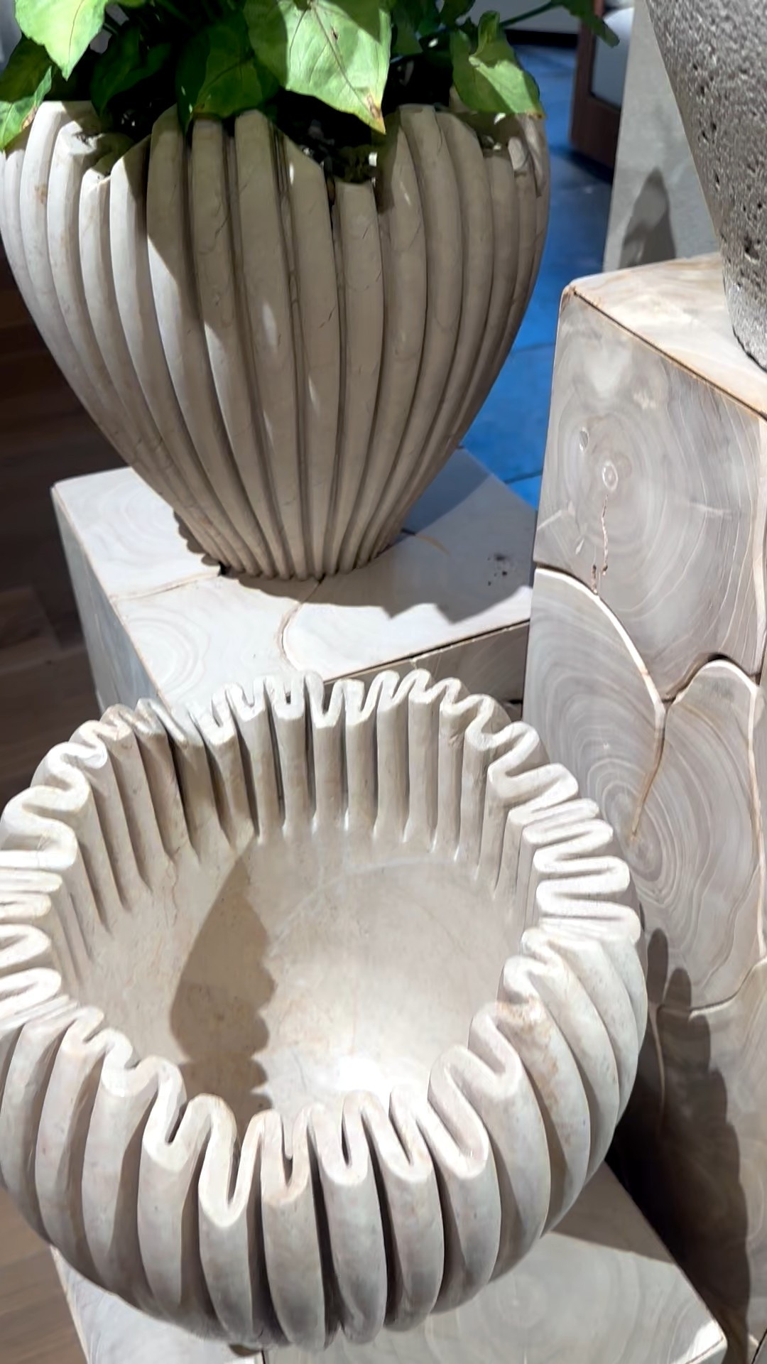 A collection of sculptural vases, adding quiet movement and modern elegance to the space. A collection of sculptural vases, adding quiet movement and modern elegance to the space.

#LTKHome