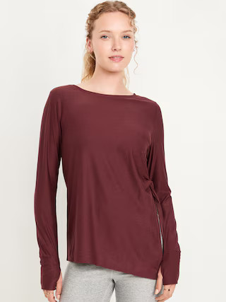 CloudMotion Side-Tie Tunic | Old Navy (US)