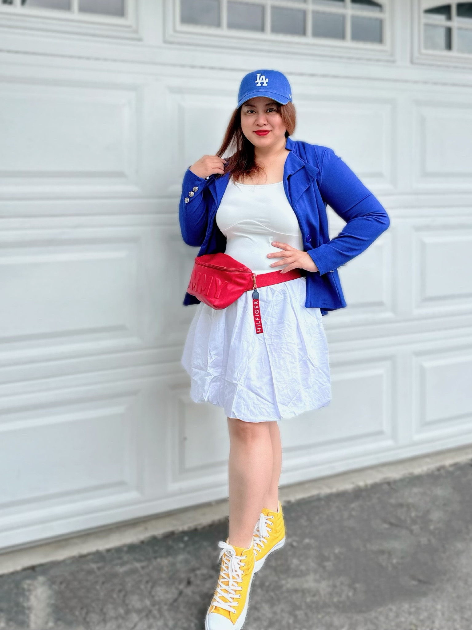 It’s a cool day to be in this color of outfits, I love this combinations! 💙🤍💛❤️

#LTKbeauty #LTKstyletip #LTKfindsunder100