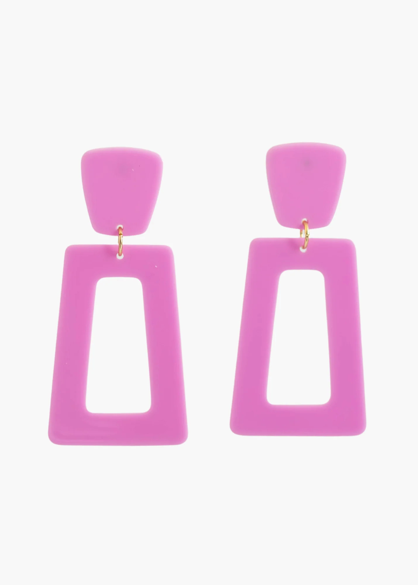 Kennedy Earrings in Bubblegum Pink | Poppy and Pink