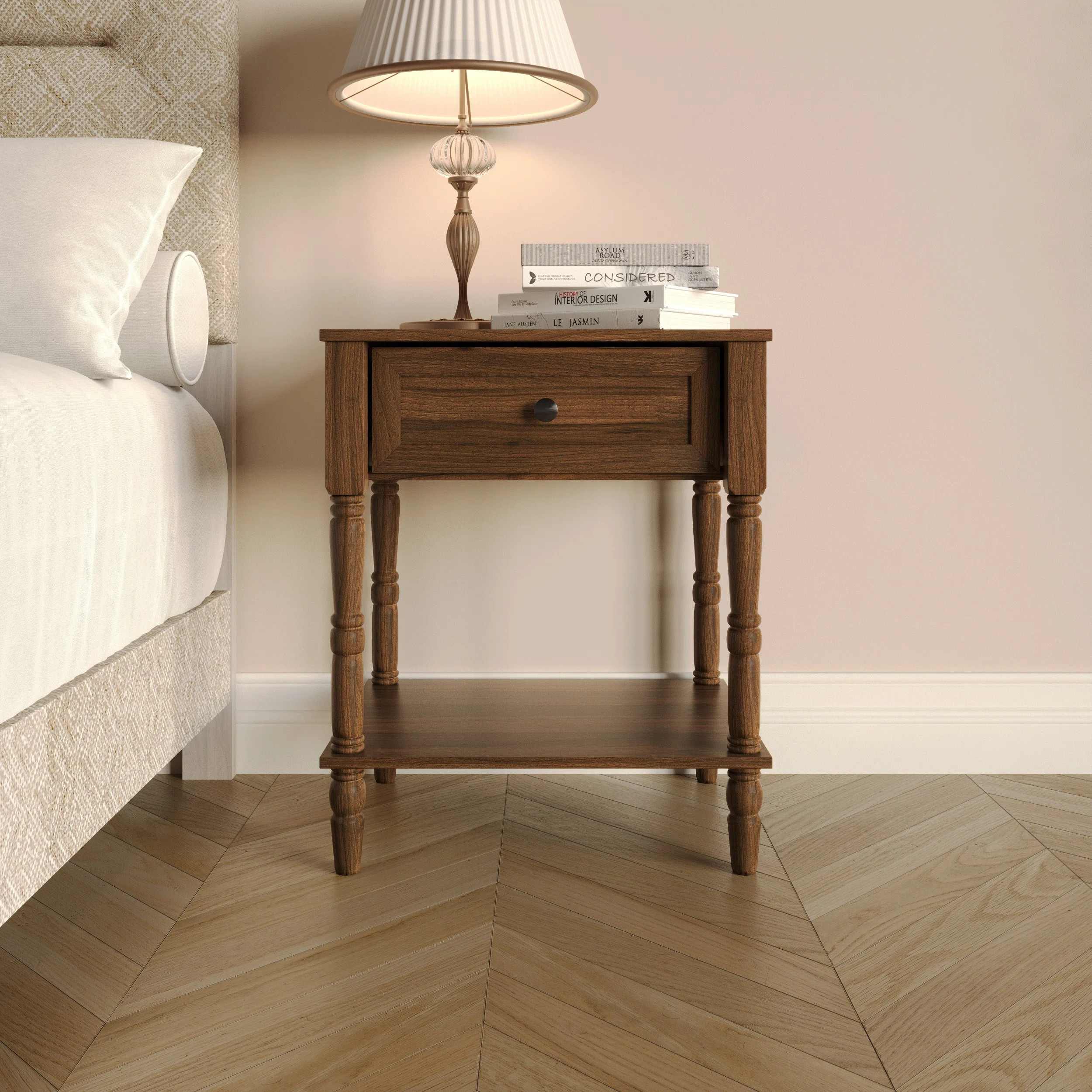 Rumford 1 Drawer Nightstand | Wayfair North America