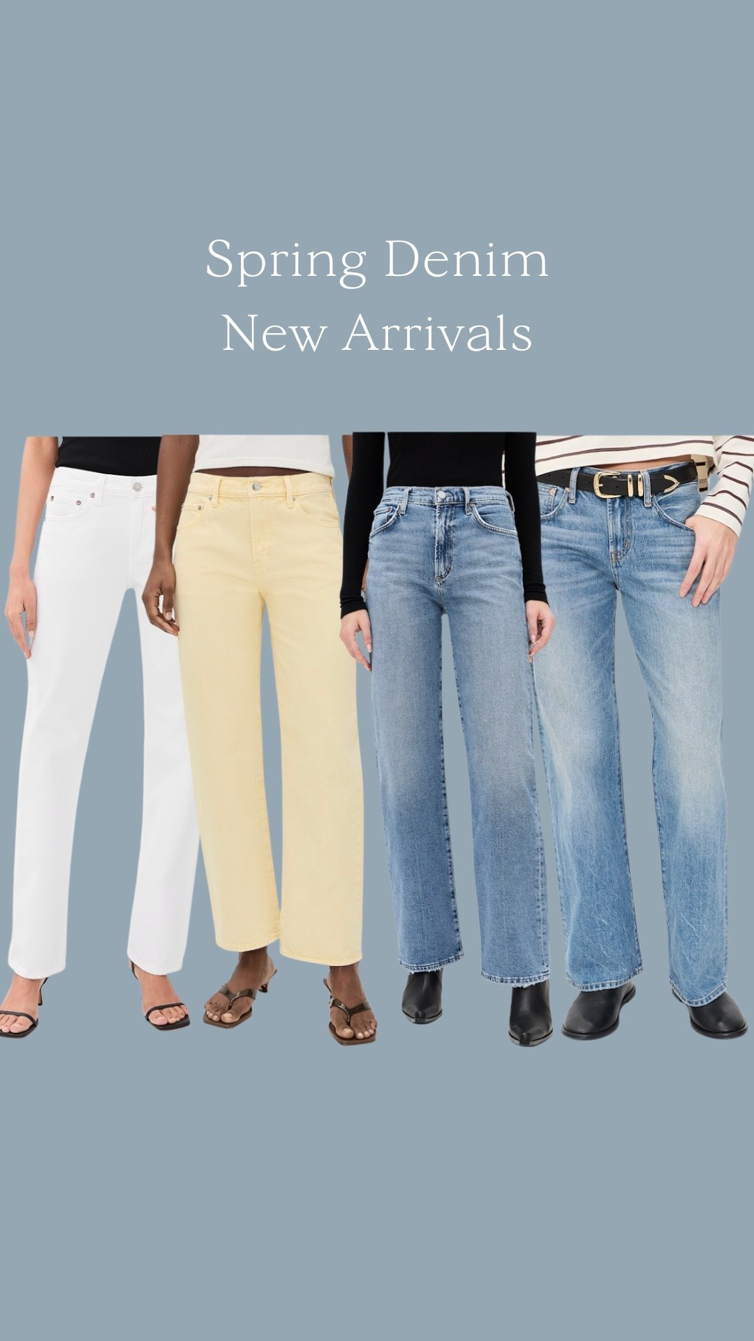 Spring denim new at @Shopbop 👖🌷

#LTKSeasonal