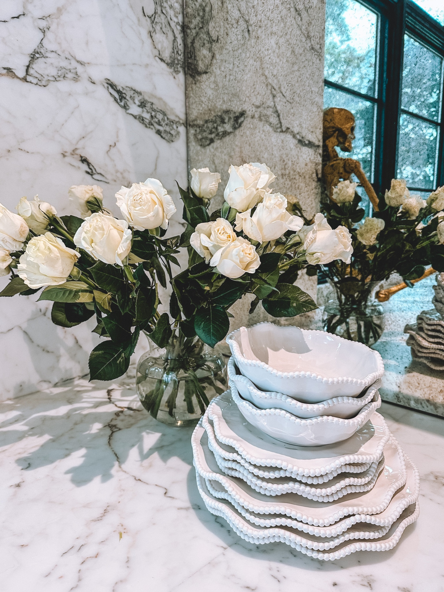 The most beautiful dish set from Amazon! #amazon #amazonfinds 