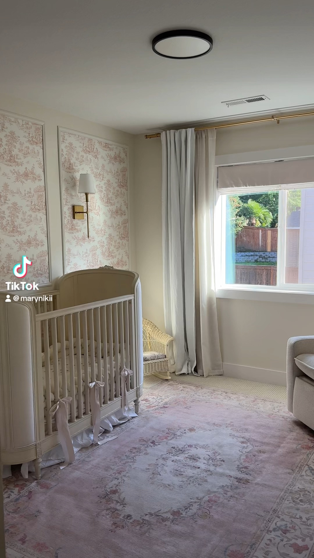 Bridgerton inspired rug 🌸 love this new addition for baby girls room! 

#LTKBaby #LTKHome #LTKStyleTip