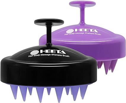 HEETA 2 Pack Hair Scalp Massager Shampoo Brush for Hair Growth, Hair Scalp Scrubber with Soft Sil... | Amazon (CA)