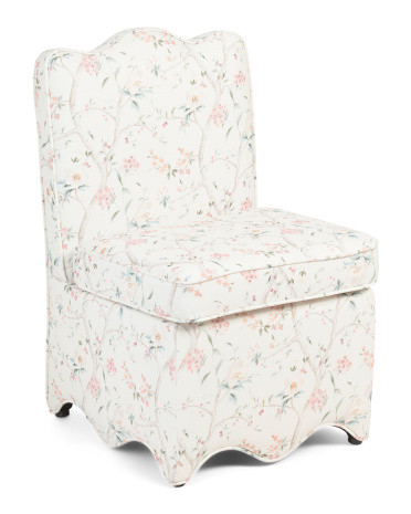 Scalloped Bottom Skirted Dining Chair | Kitchen & Dining Room | Marshalls | Marshalls