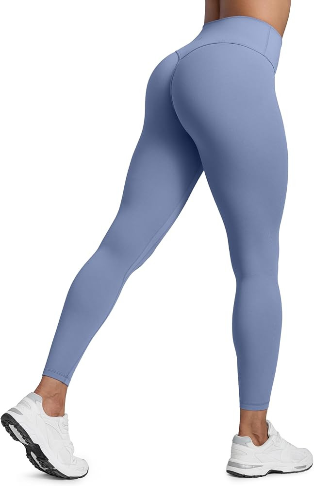 CRZ YOGA Secretsculpt Butterlift Workout Leggings 25" - No Front Seam High Waisted Womens Yoga Pa... | Amazon (US)