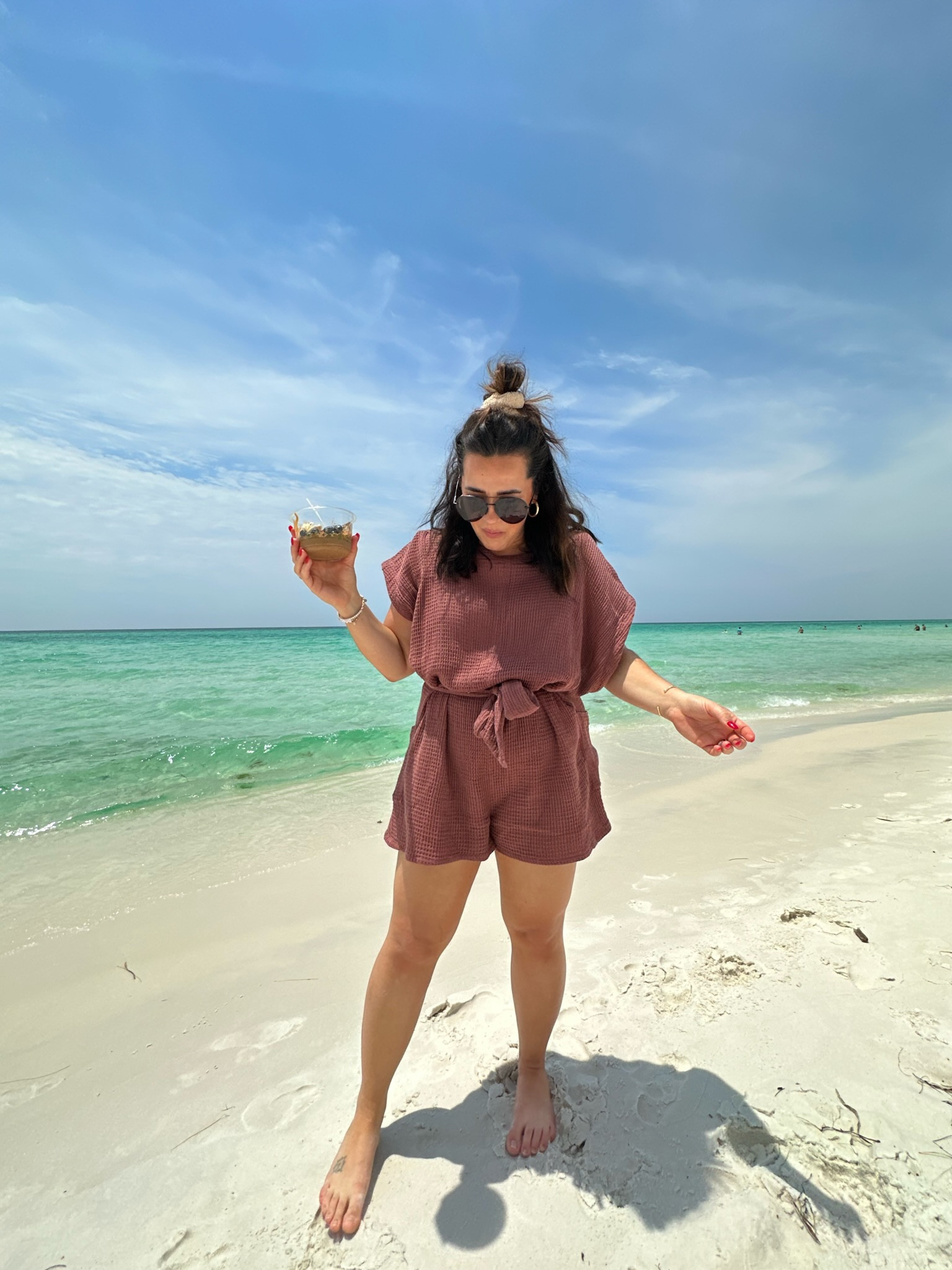 Easy daytime beach or resort outfit or swim cover. Very comfy! I’m wearing a size large. 



#LTKstyletip #LTKtravel #LTKswim