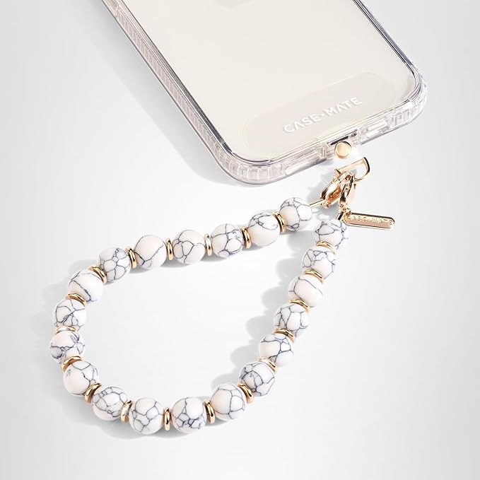 Case-Mate Phone Charm with Beaded Marble - Detachable Anti Theft Strap - Hands-Free iPhone Wrist ... | Amazon (US)