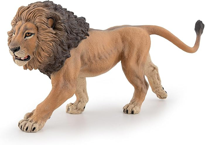PAPO - African Lion Figurine - for Ages 3 and Up - Realistic Hand-Painted Wildlife Model - Educat... | Amazon (US)
