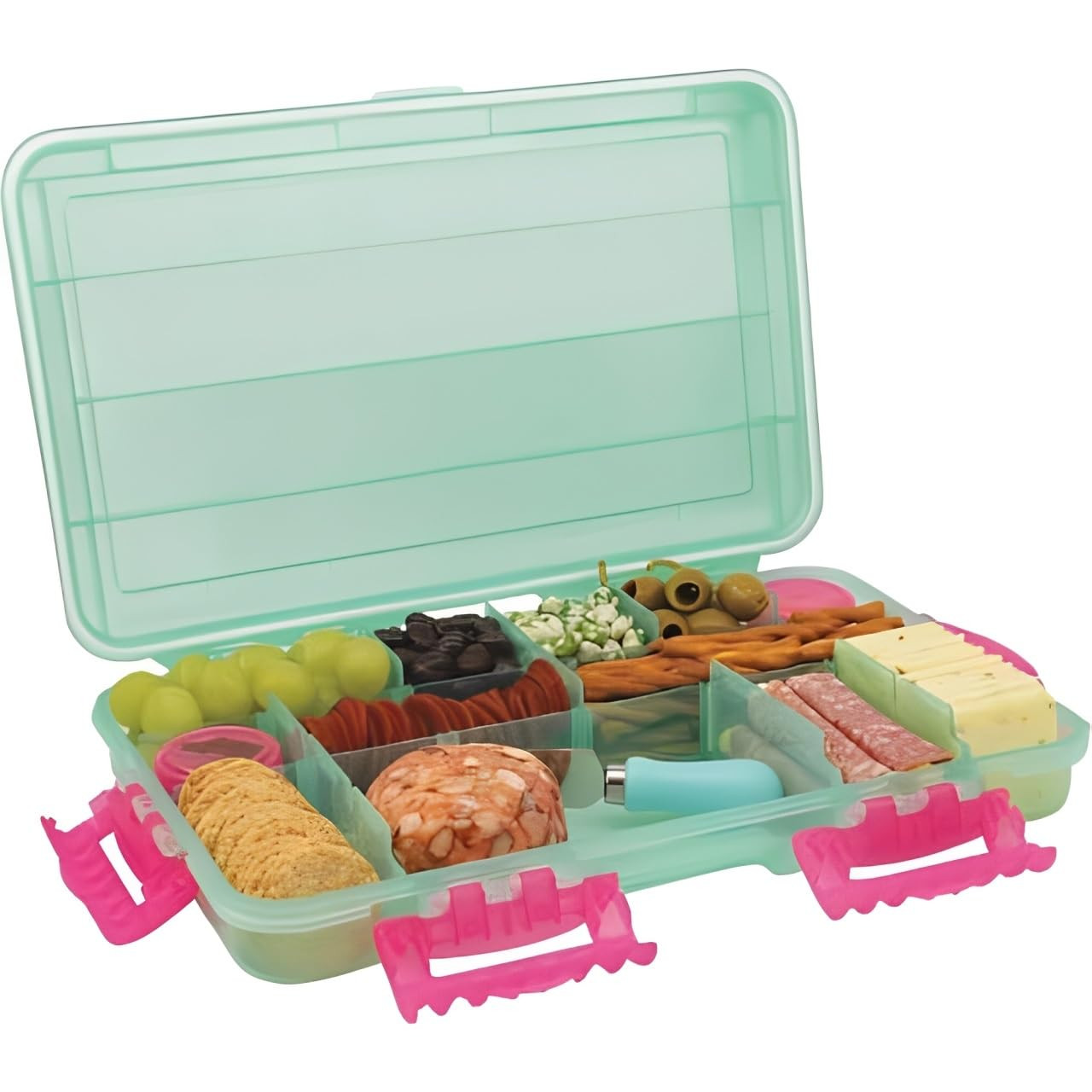 SubSafe Charcuterie Safe Waterproof Tackle Box, Snack Storage for Beach, Parties & Tailgating, BP... | Amazon (US)