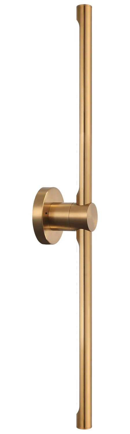 Novelle LED Wall Sconce Aged Gold Brass | Lighting Design
