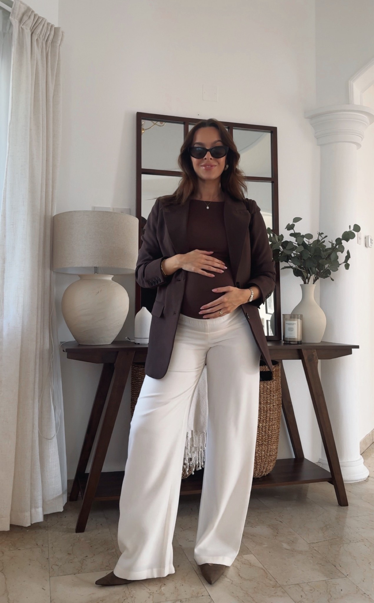 Third trimester and still refusing to wear maternity items 🤎 

This is what I wore to work today.

Trousers are Kookai and tank is form Zara but I’ve linked similar below 




#LTKspring #LTKworkwear #LTKmaternity