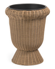 2pc Woven Urn Outdoor Planter Set | Marshalls