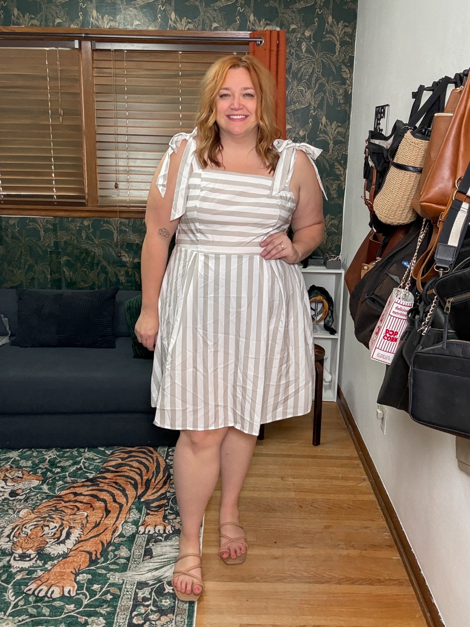 Spring dress for plus sizes
Wearing 3X as a US 18

#LTKootd #LTKPlusSize #LTKMidsize