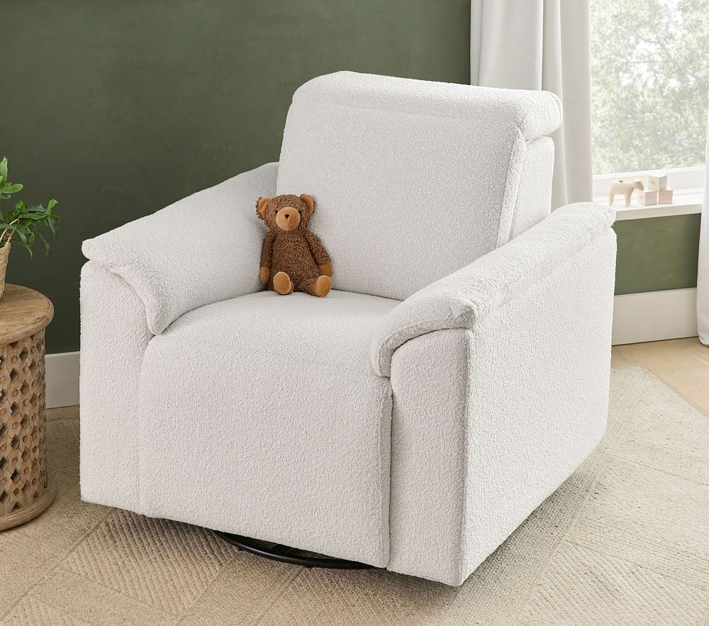 Cozy Storage Recliner with Adjustable Power Headrest | Pottery Barn Kids