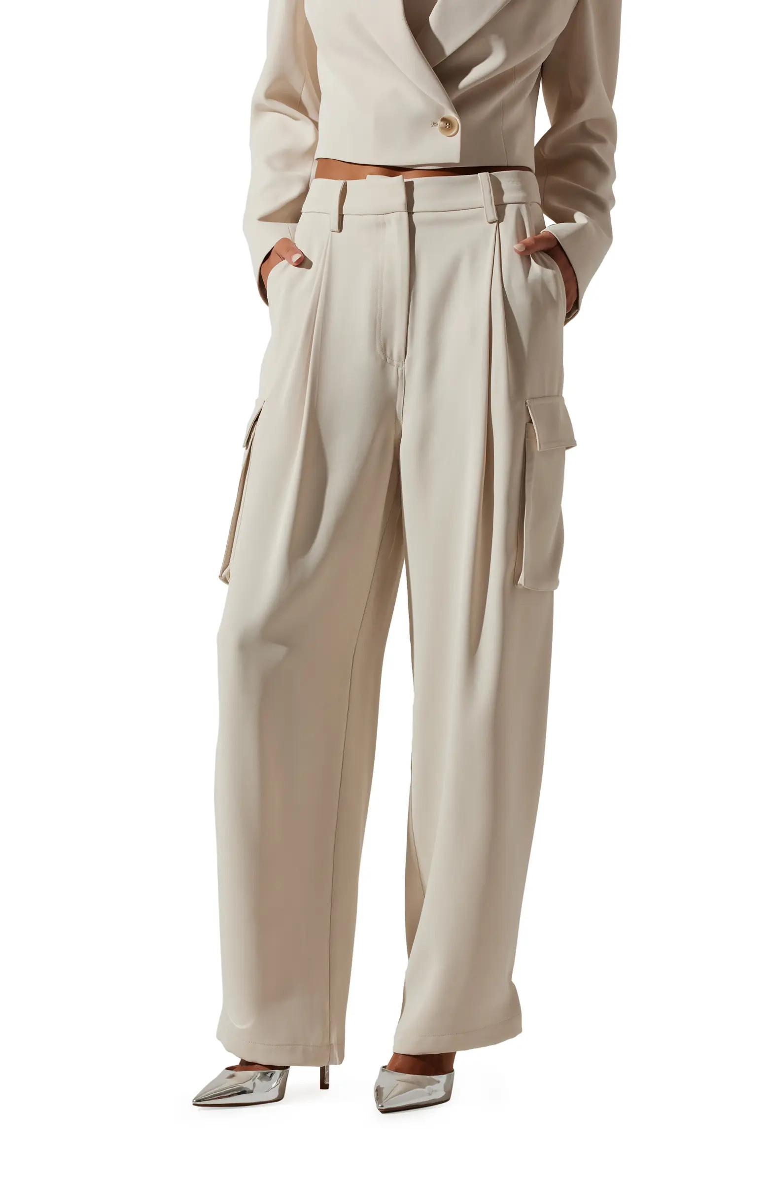 ASTR the Label Denison Pleated Cargo Pants | Nordstrom | Nordstrom
