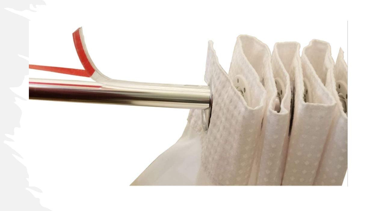 Modtek Curtain and Drapery Ring Slide-Solves Shower and Drapery Rings from catching Allowing Them... | Amazon (US)
