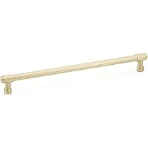 Emtek Jasper Pull, 10" Center-to-Center, Satin Brass | Amazon (US)