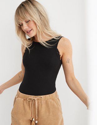 Aerie Open Back Bodysuit | American Eagle Outfitters (US & CA)