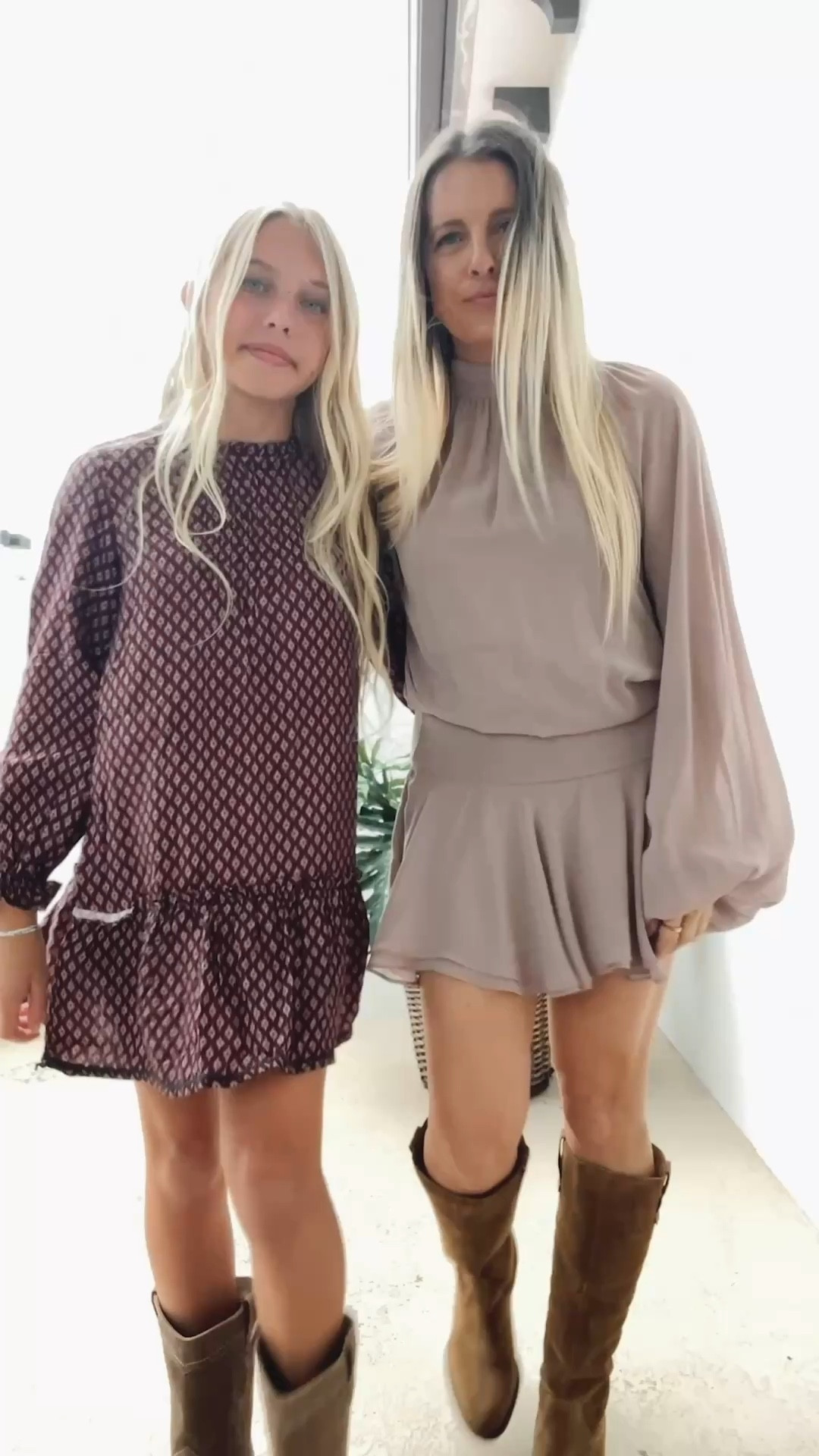 Couple cute dresses for you and your girlie this fall 🍇🍁🤍