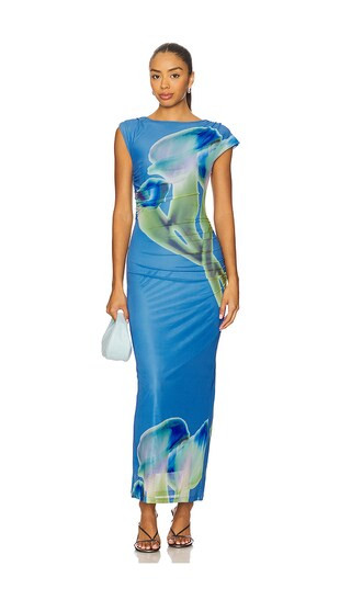 Joyce Dress in Moonlit Lily | Revolve Clothing (Global)