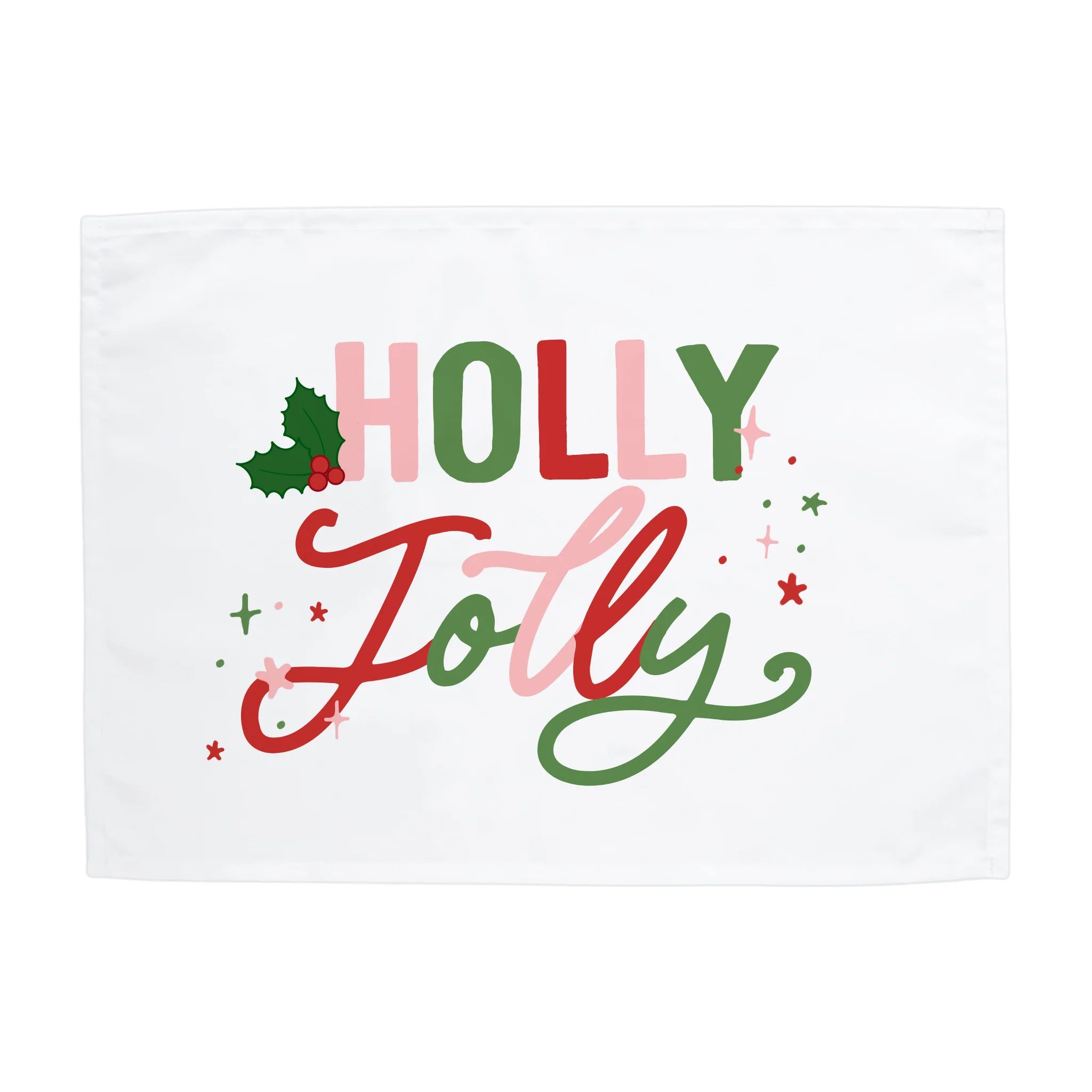 Holly Jolly Banner | Hunny Prints