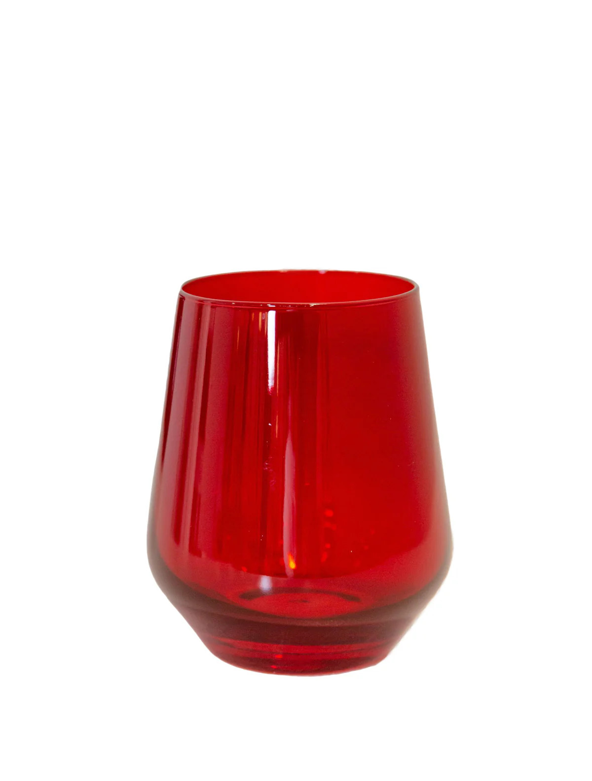Wine Stemless, Set of 6 Red | Over The Moon