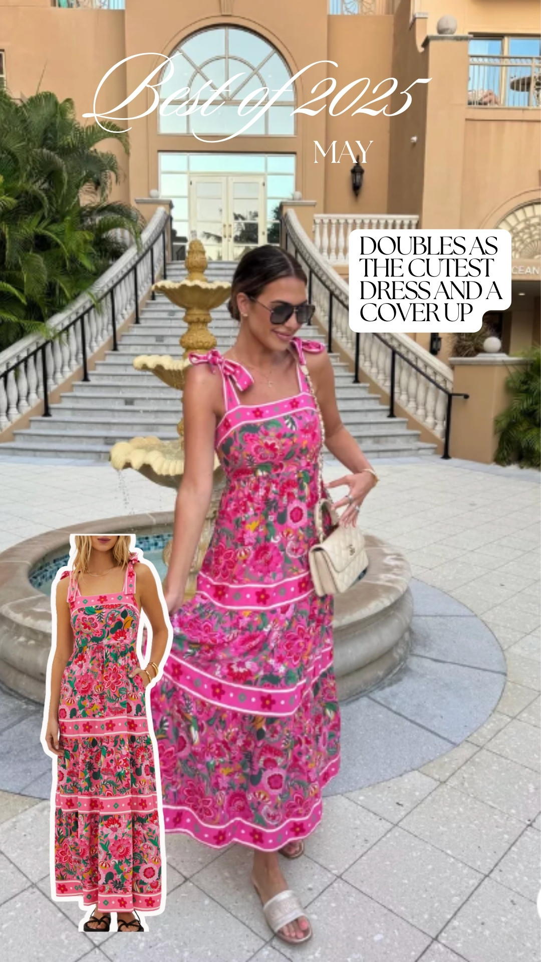 obsessed with this dress 🩷 wearing a small! 

 #LTKootd #LTKTravel