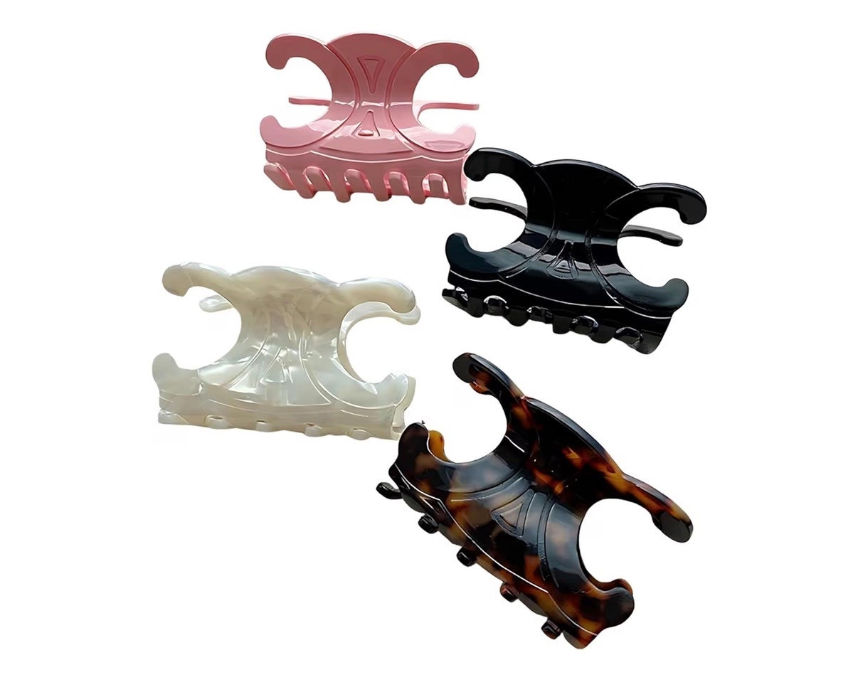 Premium durable acetate butterfly hair clips, 4 Pack. Medium Size Acetate Hair Claw Clips with Secure Hold,Perfect for Updos(2.76 x 1.66 in

Celine lookalike hair claw 

#LTKgrwm