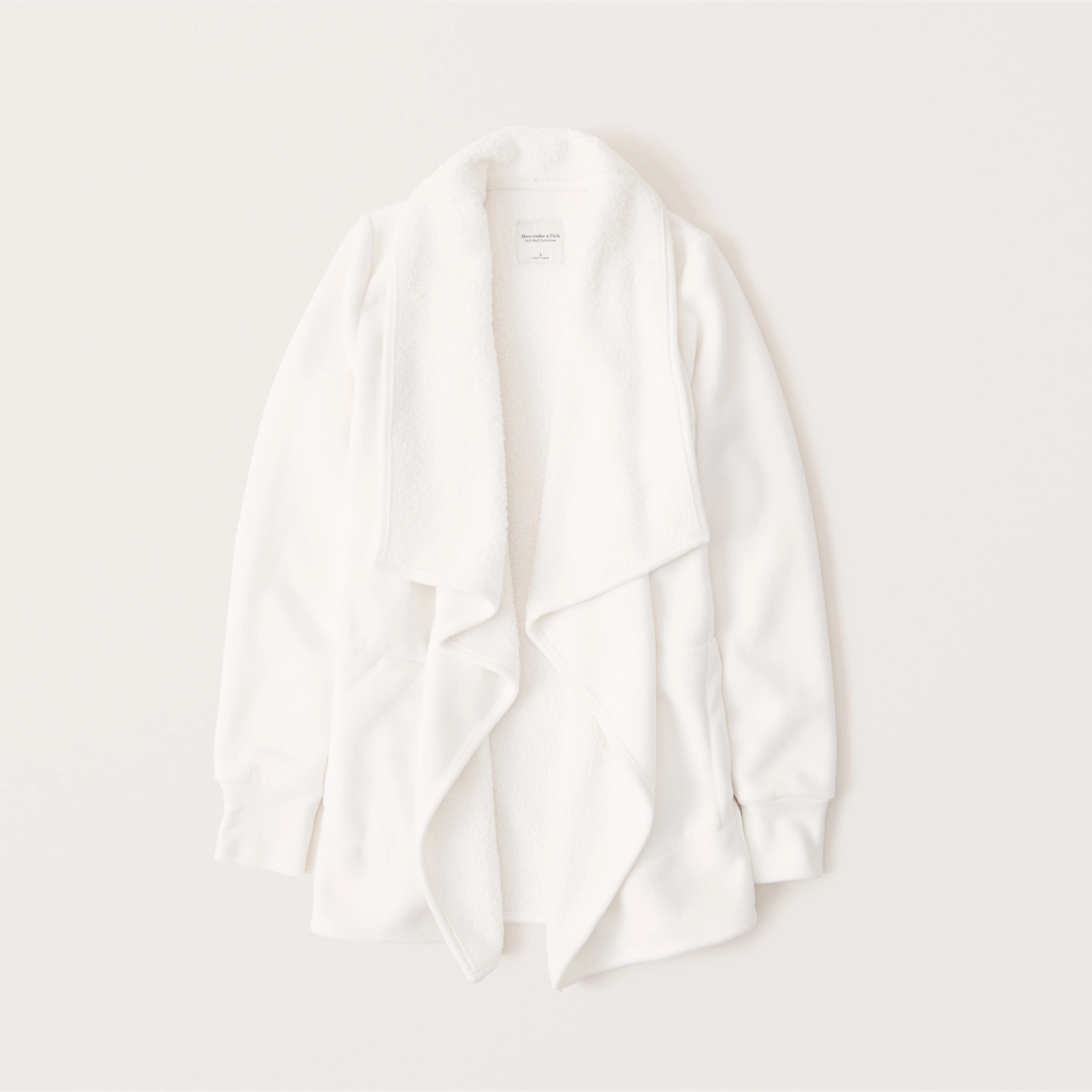 Sherpa-Lined Cardigan | Abercrombie & Fitch (US)
