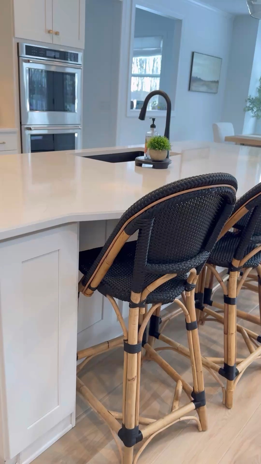 These are my favorite counter stools by Serena & Lily! I love the pop of color they give my space and they are amazing quality and honest super comfy!🖤

They come in a handful of different color choices as well! I used to think this style could only be seen in a beach house but I think they are perfect in my home and get so many compliments on them!🫶🏼
#serenaandlily #rivieracounterstools #blackcounterstools

#LTKMostLoved #LTKHome