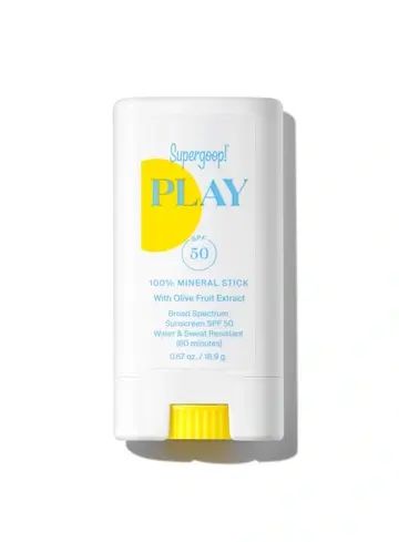 100% Mineral Sunscreen Stick w/ Water Resistant UV Protection | Supergoop