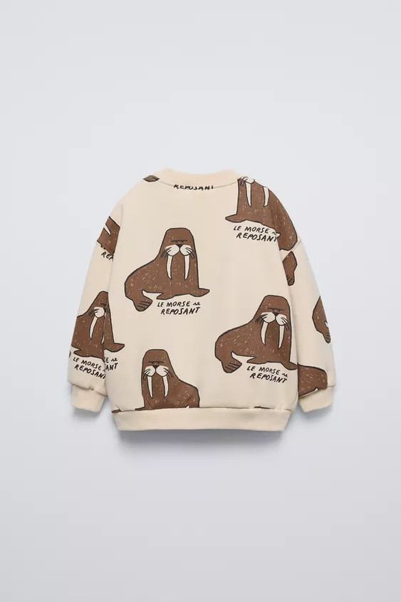 WALRUS SWEATSHIRT | Zara US