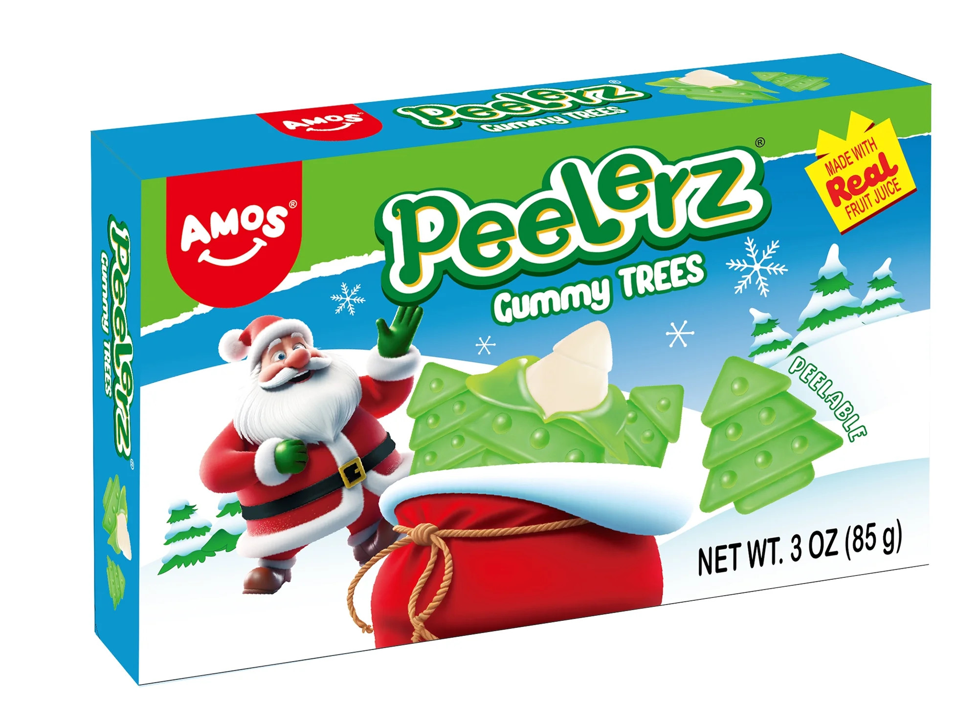 Peelerz Christmas Tree Gummies, Gluten, Milk and Nut Free, 1 Count, 3 Oz - Walmart.com | Walmart (US)