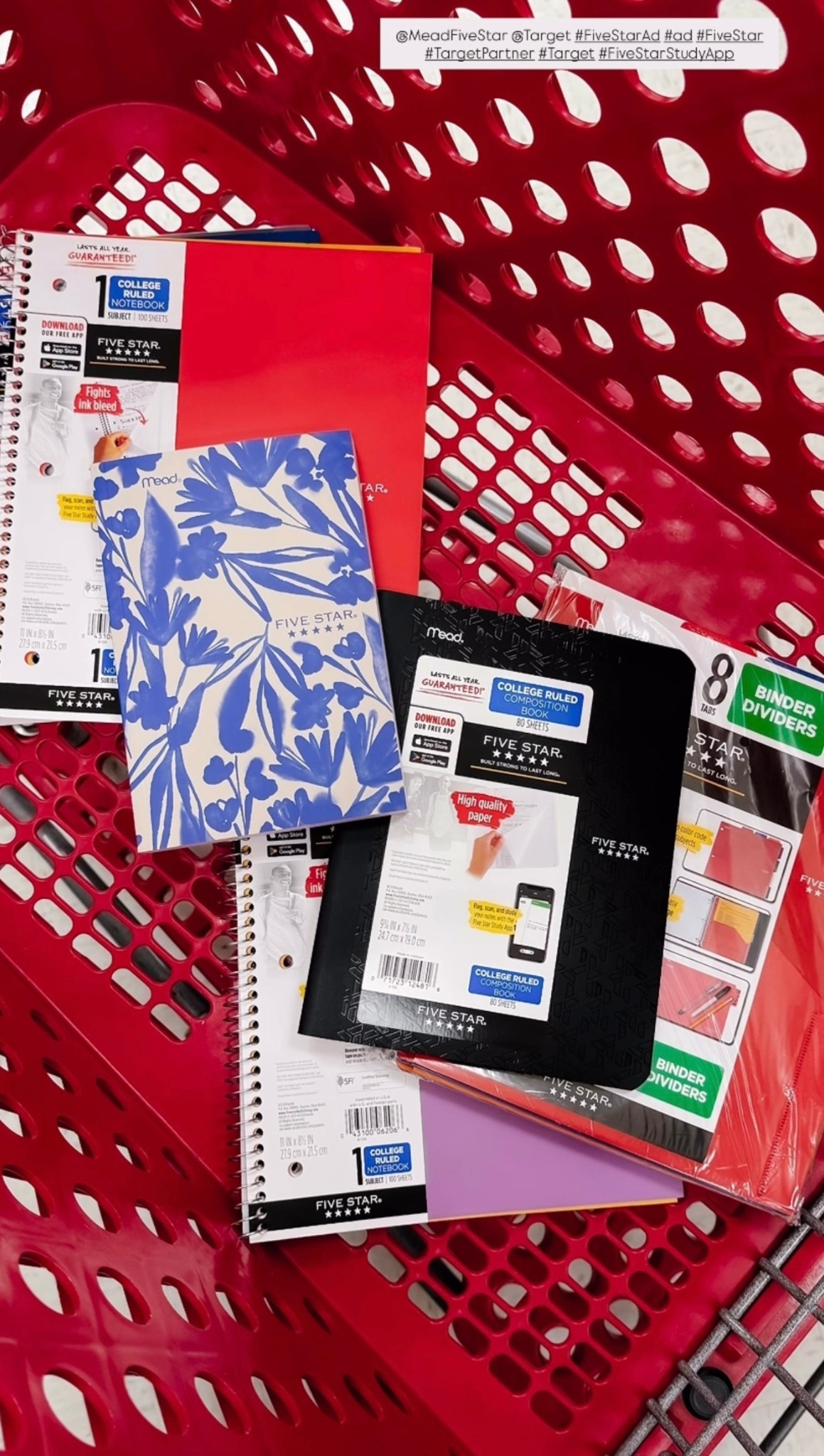 | #FiveStarAd #AD | Students face enough decisions! Five Star makes one of them easy. Their durable, high quality supplies keep up all year and help you stay organized. Strong paper, sturdy covers, dependable quality. 📓❤️ I grab all my Five Star products at @Target for my kids! @MeadFiveStar

 #FiveStar #TargetPartner #Target


#LTKFindsUnder50 #LTKKids