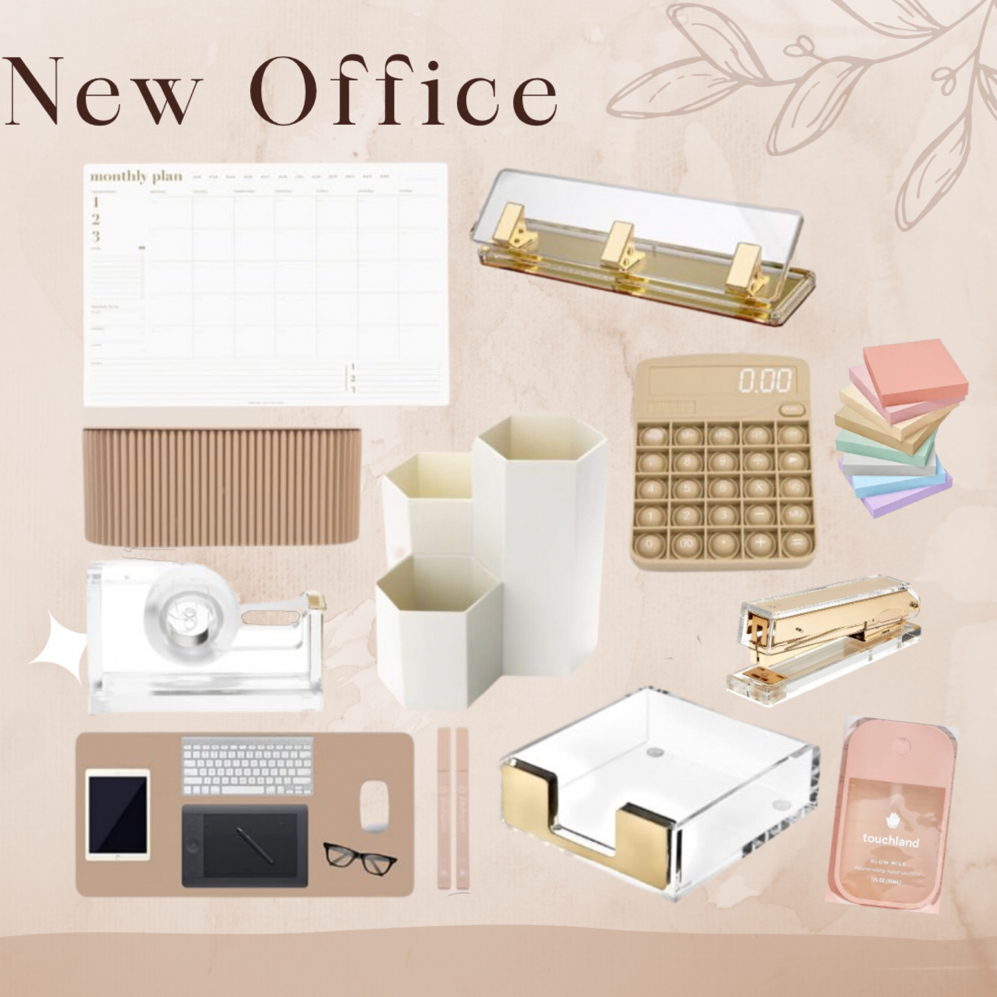 Aesthetically pleasing office update! Love the neutral and pink pallet. 

Calendar, desk, computer, stationary 

#LTKhome #LTKworkwear #LTKfindsunder50