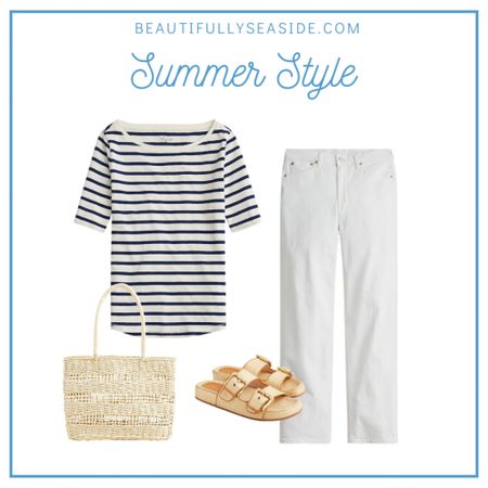 Nautical summer outfit ⚓️

#LTKshoecrush #LTKstyletip #LTKunder100