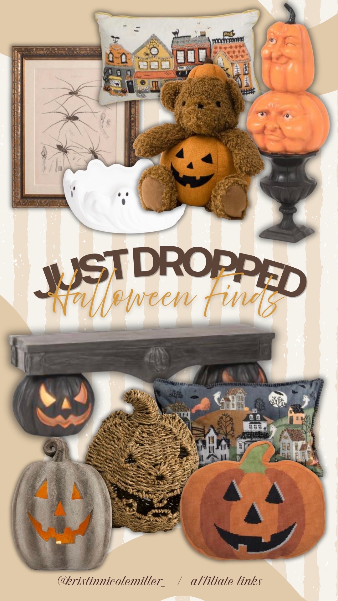 Just dropped // Halloween finds at TJMaxx and Marshalls 👻 


Seasonal pillows Halloween jack o lantern ghost trending finds unique affordable

#LTKmomlife #LTKSeasonal #LTKHome