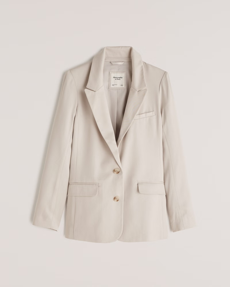Single-Breasted Blazer | Abercrombie & Fitch (US)