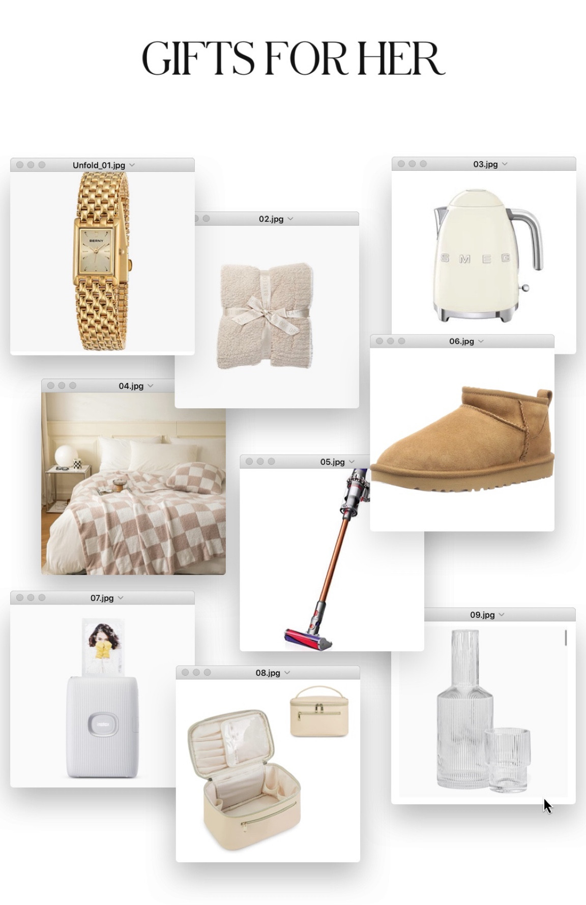 Holiday Gift Guide || FOR HER

#LTKGiftGuide #LTKSeasonal #LTKHoliday