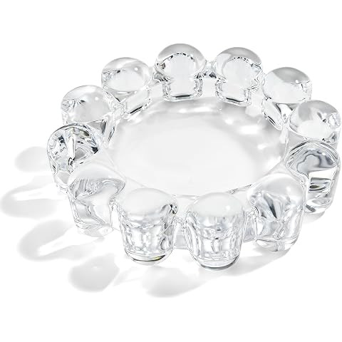 Original Bubble Candle Dish Small by Alice Lane – Clear Glass Decorative Candle Holder for Home... | Amazon (US)