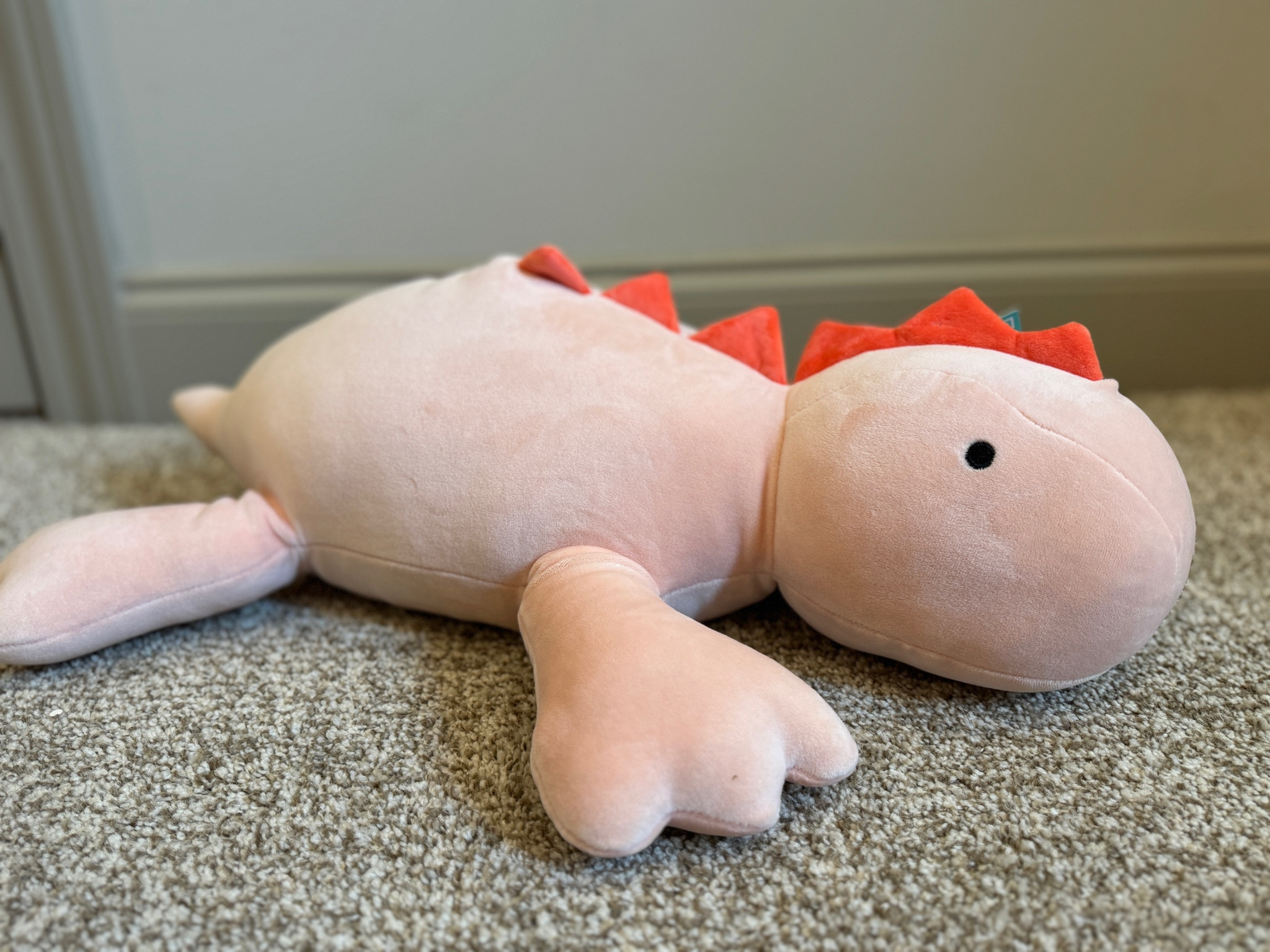 This weighted plush dinosaur is such a fun gift for our toddler! She loves stuffies, so this will be the perfect snuggle partner

#LTKfamily #LTKbaby #LTKkids