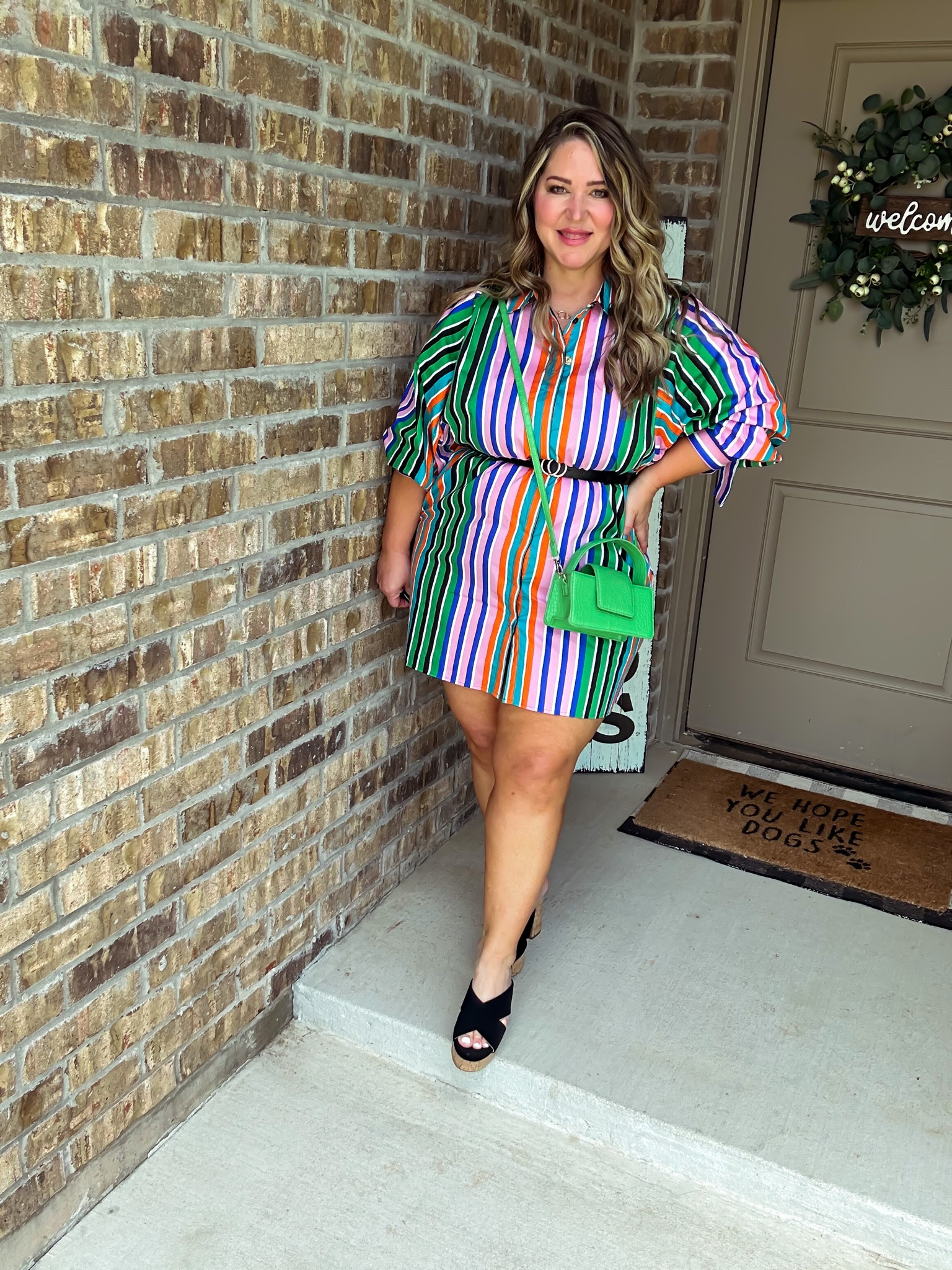 Dress size xl (would prefer the xxl) 
Shoes tts

#LTKunder50 #LTKcurves #LTKstyletip