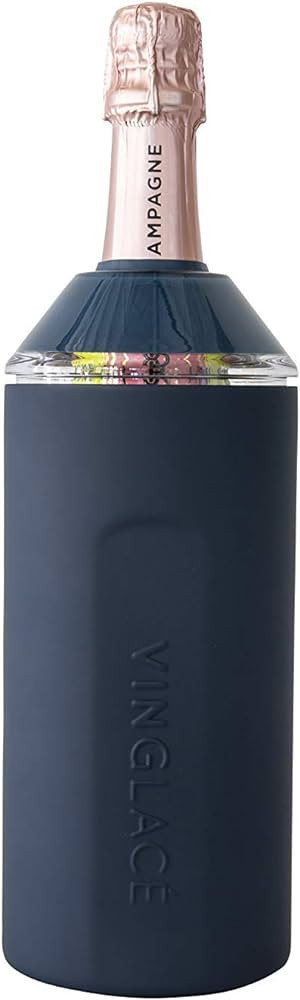 Vinglacé Wine Bottle Chiller- Portable Champagne Insulator- Stainless Steel Wine Cooler Sleeve, ... | Amazon (US)