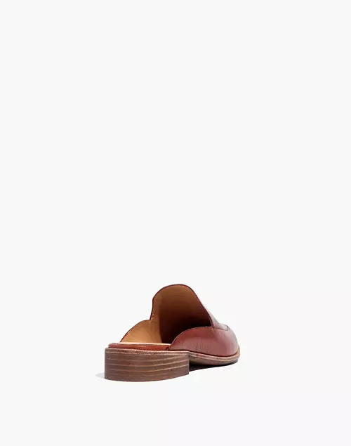 The Frances Loafer Mule in Leather | Madewell